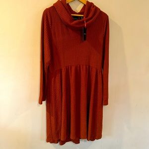 Cynthia Rowley cowl neck dress